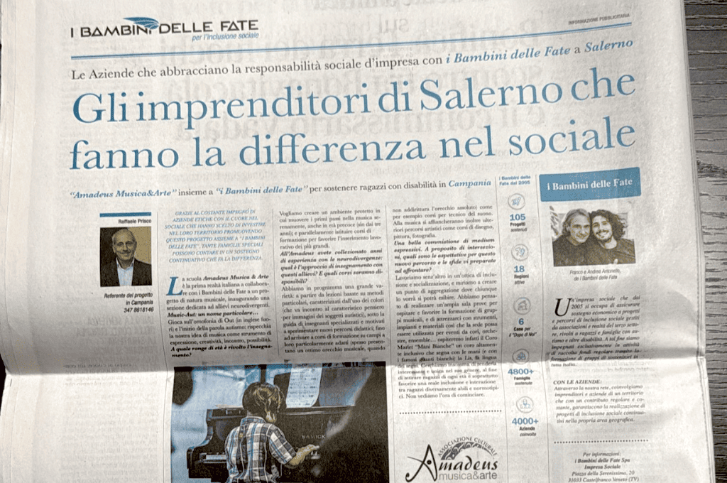 Scopri di più sull'articolo I Bambini delle Fate: quando l’inclusione sociale è una scelta d’impresa