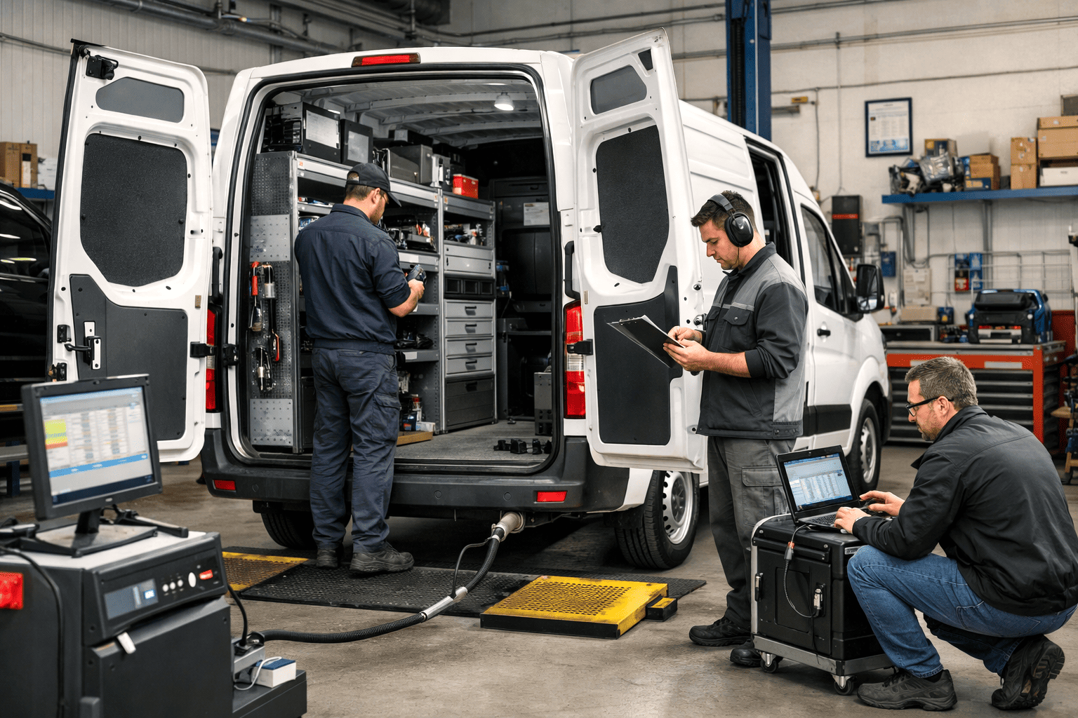 Scopri di più sull'articolo Allestimento veicoli commerciali a norma: la guida definitiva su collaudi e omologazione